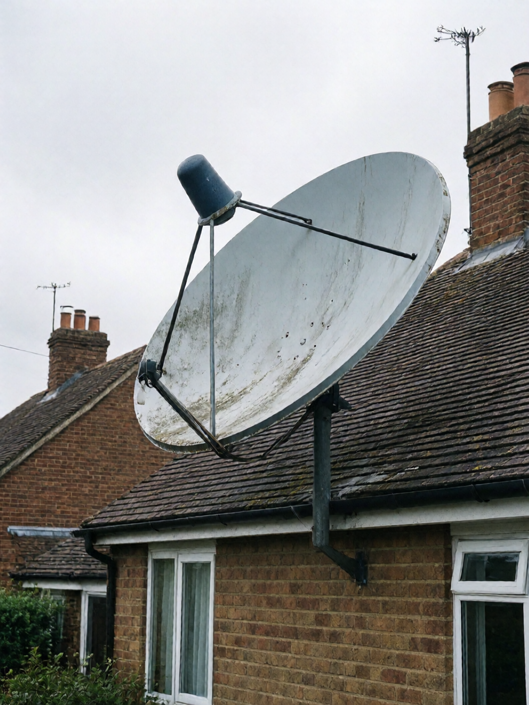 Satellite dish installation